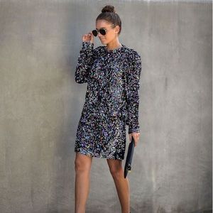 Soiree Sequin Mini Skirt